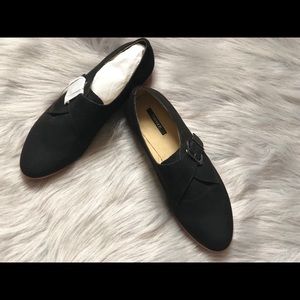 Black Suede Loafers